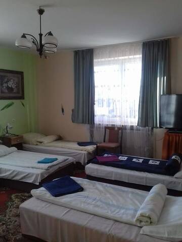 Фото номера Четырехместный номер с террасой Проживание в семье Homestay Stróżówka г. Горлице 7